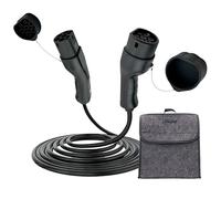 Inline 16277I - Cable de Carga para Coche eléctrico (7,5 m, Tipo 2 EN 62196, Incluye Bolsa de Almacenamiento, 11 kW máx./7,4 KW/3,7 KW, 16 A, 3 Fases, Compatible con Modelos como i3, IX, ID.3, ID.4