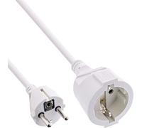 InLine 16402W - Alargador de Corriente (2 m), Color Blanco