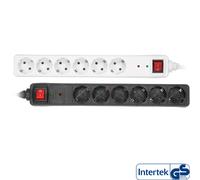 Inline 16461p limitador de tensión negro 6 salidas ac 230 v 1,5 m