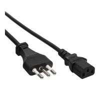 InLine 16652I - Cable de alimentación (1,8 m, conector Italia a conector C13)