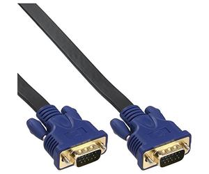 InLine 17713F Cable VGA 15 m VGA (D-Sub) Negro - Cables VGA (15 m, VGA (D-Sub), VGA (D-Sub), Negro, Oro, Male Connector/Male Connector)