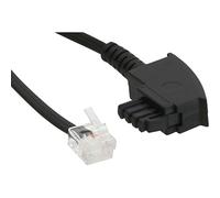 InLine 18606 - Cable de Red Negro