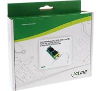 InLine 19054 - Controlador SATA, 8 SATA, 6 GB/s y 4X eSATA, Negro