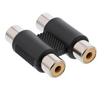 InLine 19944 Adaptador de Audio, Negro