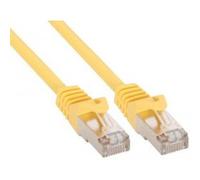 InLine 71501Y - Cable de red F/UTP (cat. 5e, 1 m), color amarillo
