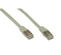 InLine 1m S-STP/PIMF Cat.6 - Cable de Red (1 m, RJ-45, RJ-45, Gris)