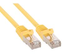 InLine 20m FTP Cat.5e - Cable de Red (20m, RJ-45, RJ-45, CAT5e) Amarillo