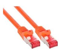 InLine 20m S-STP/PiMF Cat. 6 - Cable de Red (20 m, RJ-45, RJ-45, Naranja)