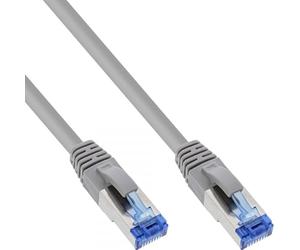 InLine 25er Bulk-Pack Patchkabel S/FTP PiMf Cat.6A 500MHz halogenfrei Kupfer - Kabel - Netzwerk - SFTP - 3 m - low-smoke - zero-halogen - halogenfrei - Kupferdraht - IEC (B-76803)