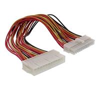 InLine 26629K - Cable alargador de alimentación Interno (Conector ATX de 24 Pines, 0,2 m)