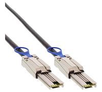 InLine 27623C - Cable de conexión SAS (mini-SAS 26 pines, SFF-8088, 2 m)