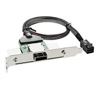 InLine 27656B Cable Adaptador SAS HD (PCI, SFF-8088 Externo a SFF-8643 Interno, 0,5 m)