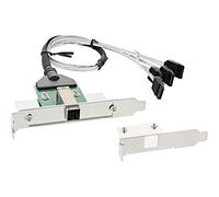 InLine 27659b SAS HD Slotblech con Cable (PCI, Externo sff-8644 a internos 4 x SATA, 0,5 m)