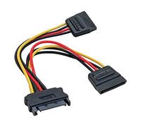 InLine 29683 Cable de SATA 0,15 m - Cable SATA (0,15 m, Male Connector/Female Connector)