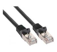 InLine 2m Cat5e 2m Negro - Cable - Network Patchkabel Cat 5e FTP, UTP 2 m - Black