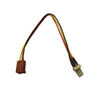 InLine 3 Pin Molex - Cable (Macho/Hembra, 0.3m)