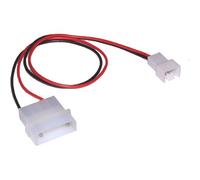InLine 33007 - Cable (0,3m, Negro, Rojo)