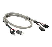 InLine 33440C - Cable USB (USB A, 480 Mbit/s, Gris)