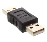 InLine 33441C adaptador de cable USB 2.0 A 5-p USB 2.0 Negro - Adaptador para cable (USB 2.0 A, 5-p USB 2.0, Male connector / Male connector, Negro)