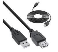 InLine 34603B cable USB 3 m USB 2.0 USB A Negro