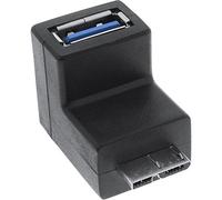InLine 35300q Hembra a A Macho Micro B acodado USB 3.0 Adaptador