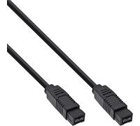 InLine 39903 - Cable FireWire (Negro, Male Connector/Male Connector, 800 Mbit/s, 3 m)