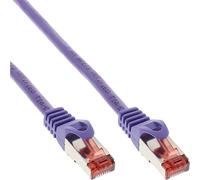 InLine 3m S-STP/PiMF Cat. 6 - Cable de Red (3 m, RJ-45, RJ-45, Púrpura)