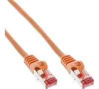 InLine 4043718037032 - Cable de Red (20 m, Cat6, S/FTP (S-STP), RJ-45, RJ-45, Naranja)