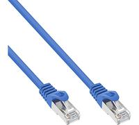 InLine 4043718086382 - Cable de Red (50 m, Cat5e, SF/UTP (S-FTP), RJ-45, RJ-45, Azul)