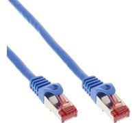 InLine 4043718123643 - Cable de Red (1,5 m, Cat6, S/FTP (S-STP), RJ-45, RJ-45, Azul)