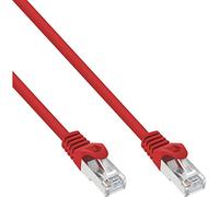 InLine 4043718163120 - Cable de Red (1,5 m, Cat5e, F/UTP (FTP), RJ-45, RJ-45, Rojo)