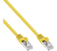 InLine 4043718163137 - Cable de Red (1,5 m, Cat5e, F/UTP (FTP), RJ-45, RJ-45, Amarillo)