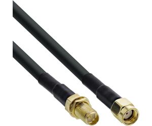 InLine 40860 - Cable de Red (0,30 m, Negro)