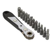 InLine 43034T - Juego de brocas de trinquete (12 piezas)