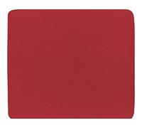 InLine 55455R alfombrilla para ratón Rojo - Alfombrilla de ratón (Rojo, Monótono, Espuma, Base antiderrapante)
