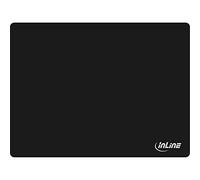 InLine 55474 - Alfombrilla para ratón (350 x 260 x 3 mm), Color Negro