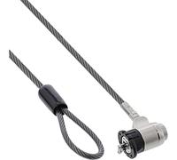 InLine 55703 - Candado de Seguridad para portátil (con Llave, 4,4 mm x 2 m)