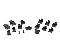 InLine 59941K - Juego de 17 Tapones Antipolvo para Interfaz de PC