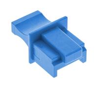 InLine 59942A - Lote de 10 tapones antipolvo para conector RJ45, color azul