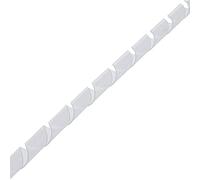 InLine 59947J - Cable de Cinta en Espiral (10 m, 6 mm), Color Blanco