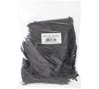 InLine 59963W - Bridas para cables (140 x 3,6 mm, 1000 unidades), color negro