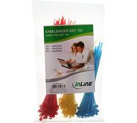 InLine 59978E Abrazadera para Cables Multicolor - Abrazaderas de Cables (Multicolor, 500 Pieza(s))
