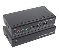 InLine 61640 DVI USB KVM Extender con Audio (garantía de a UTP, 50 m)