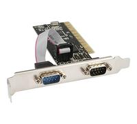 InLine 66636I Tarjeta y Adaptador de Interfaz - Accesorio (PCI, 9pin, MCS9865, Alámbrico, Dos 6.22 Windows 2000, XP 32/64-bit, Server 2003 32/64-bit, Vista 32/64-bit, Server 2008 32/64-bit)