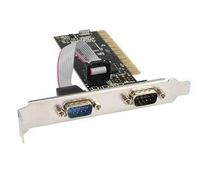 InLine 66636I Tarjeta y Adaptador de Interfaz - Accesorio (PCI, 9pin, MCS9865, Alámbrico, Dos 6.22 Windows 2000, XP 32/64-bit, Server 2003 32/64-bit, Vista 32/64-bit, Server 2008 32/64-bit)