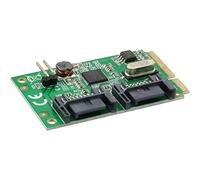 InLine 66901 - Tarjeta y Adaptador de Interfaz (Mini PCIe, SATA, 3.0, 6 Gbit/s) (Importado)
