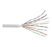 InLine 69978C - Cable telefónico (16 hilos, 8 x 2 x 0,6 mm, anillo de 25 m)