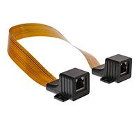 InLine 69991I - Cable de conexión para ventana (2 conectores RJ45, sin apantallamiento, 0,3 m)
