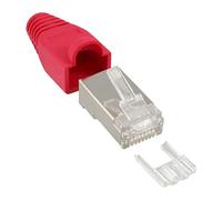 InLine 74510R Conector Rojo - Conectores de Alambre (Rojo, De plástico, 10 Pieza(s))