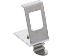 InLine 76203A Keystone Snap-In - Soporte para módulo (Metal, 1 Compartimento para Carril de Sombrero)